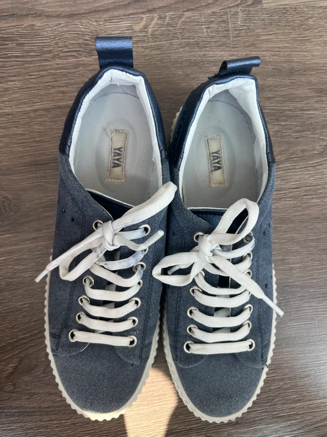 Platform Navy Sneakers - photo 5