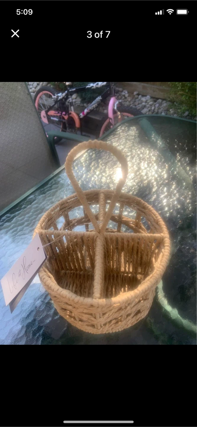 Life at Home Woven Utensil Holder•Caddy - photo 2