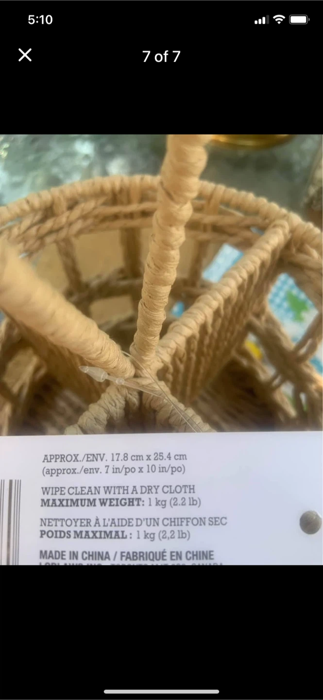 Life at Home Woven Utensil Holder•Caddy - photo 5