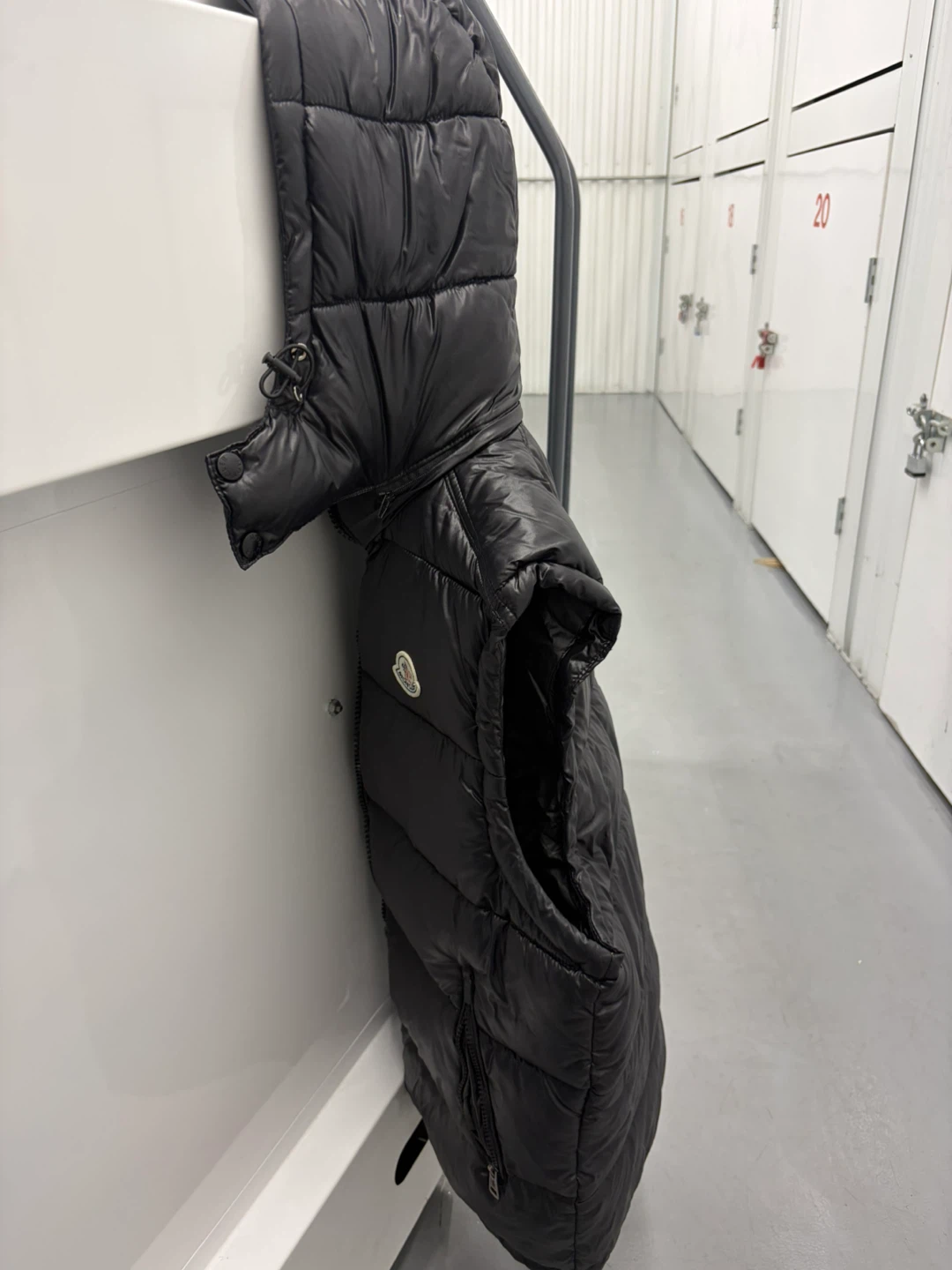 Moncler Black Puffer Vest