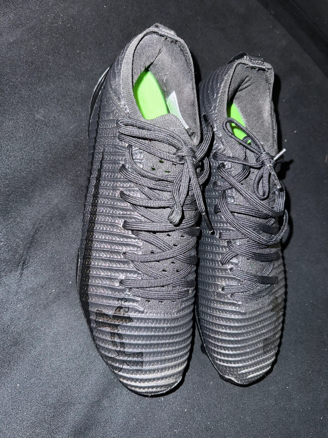 Under Armour Black Football Cleats Size 10 - photo 3