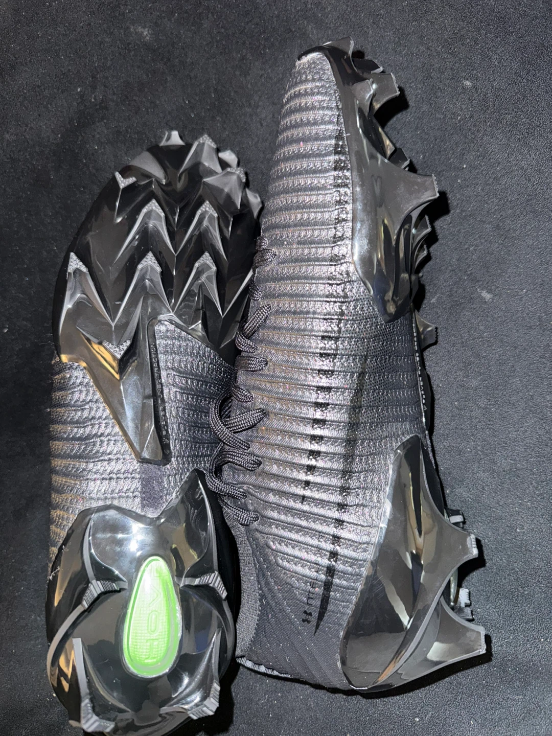 Under Armour Black Football Cleats Size 10 - photo 5