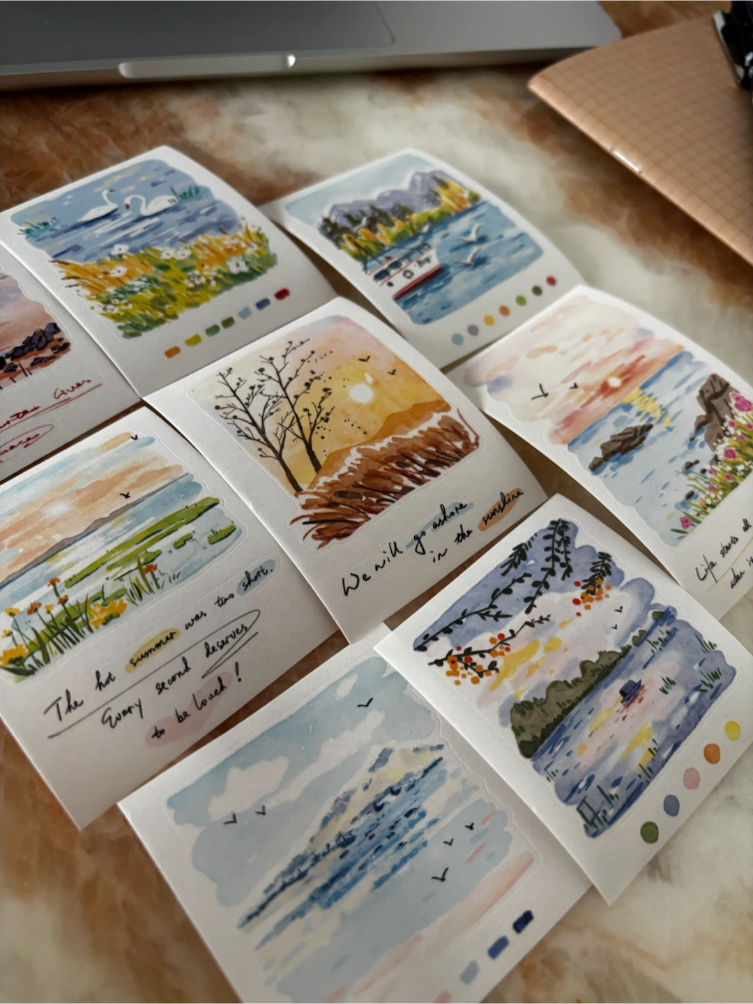 Various Washi PET Tape Samples