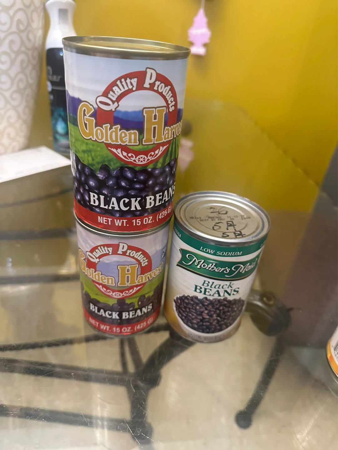 3 Golden Harvest Black Beans - 15 oz cans (2 total)