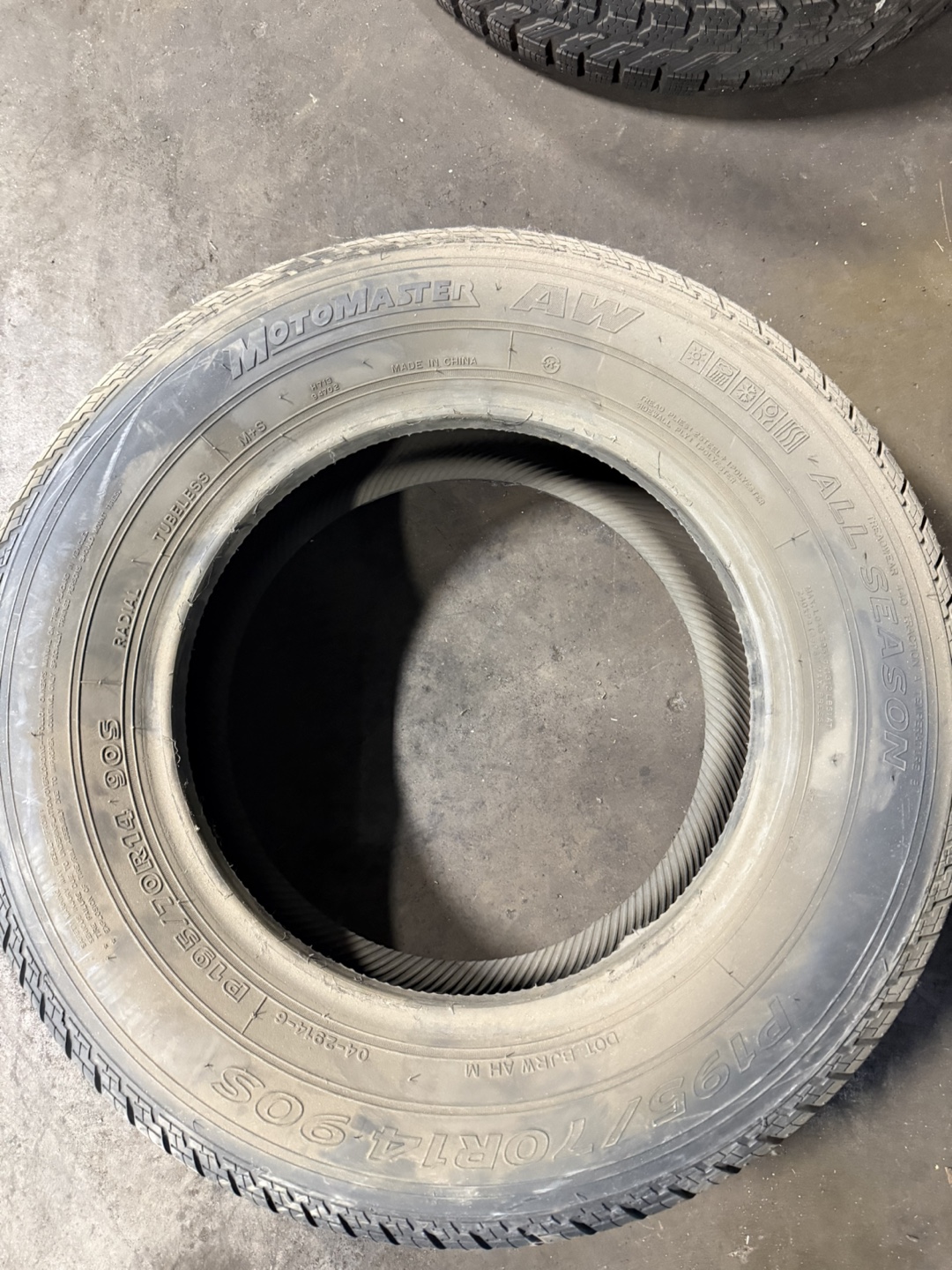 Firestone Winterforce Winter Tires (2) P195/70R14 - photo 2