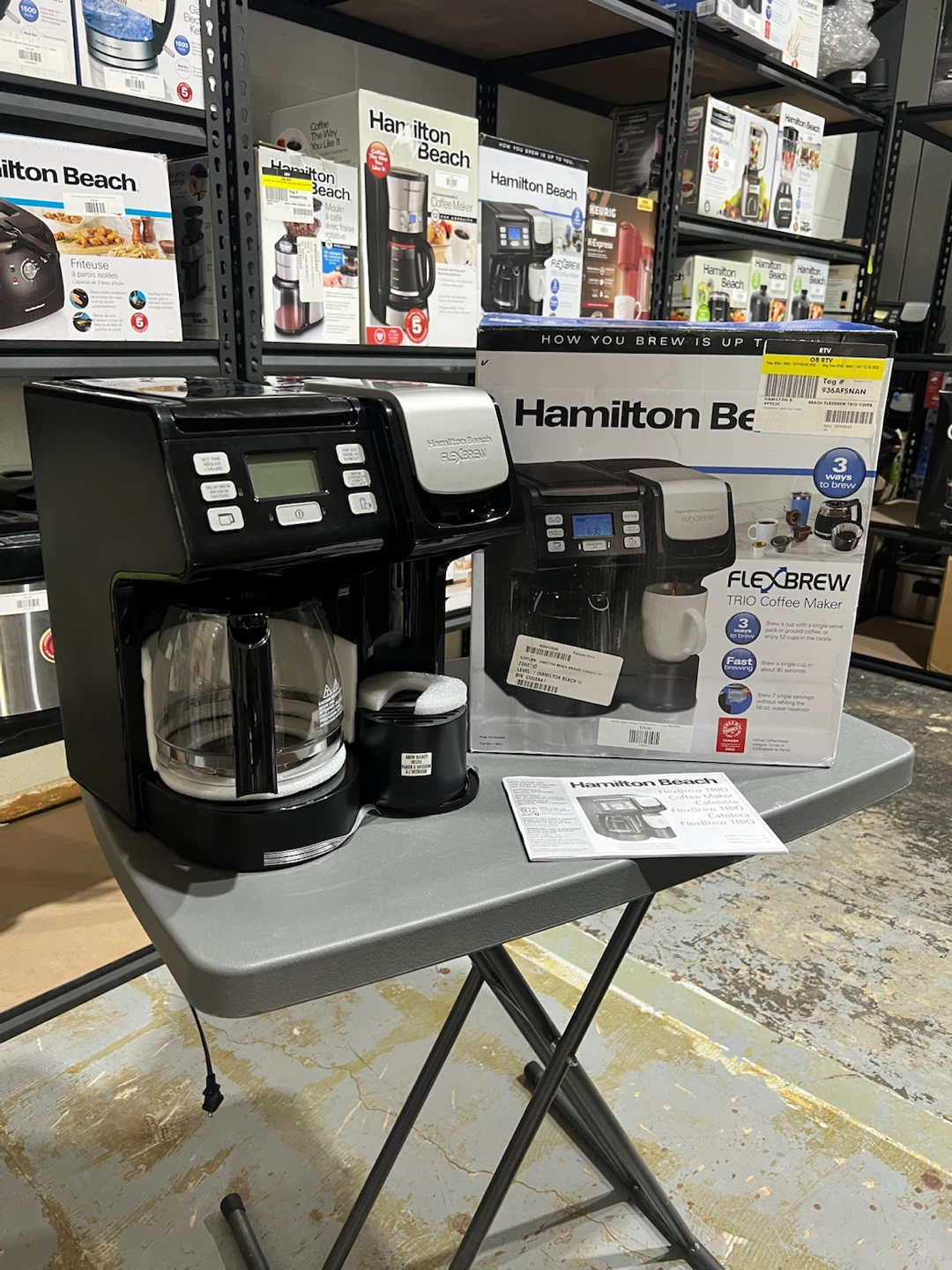 Hamilton Beach FlexBrew Trio Coffee Maker - 12-Cup