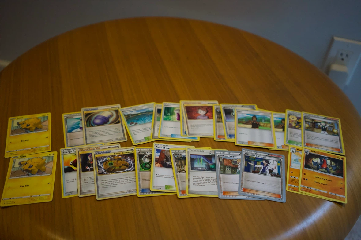 Assorted Pokémon Trading Cards
