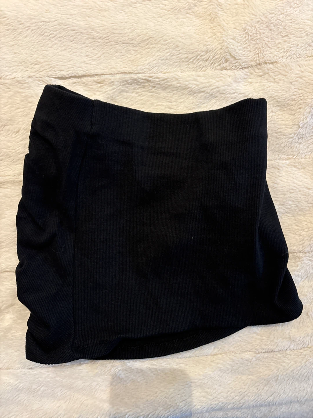 ZARA Black Ribbed Tube Top - photo 2