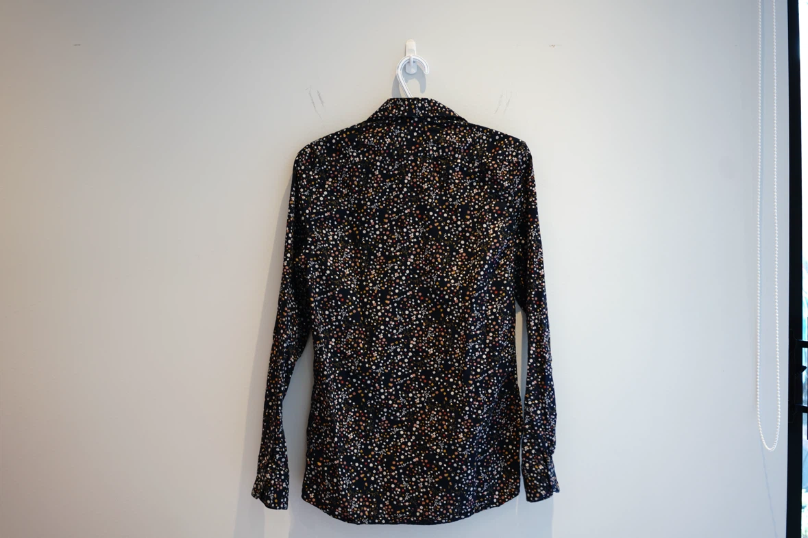 ZARA Men's Slim Fit Long Sleeve Button-Up Shirt - photo 2