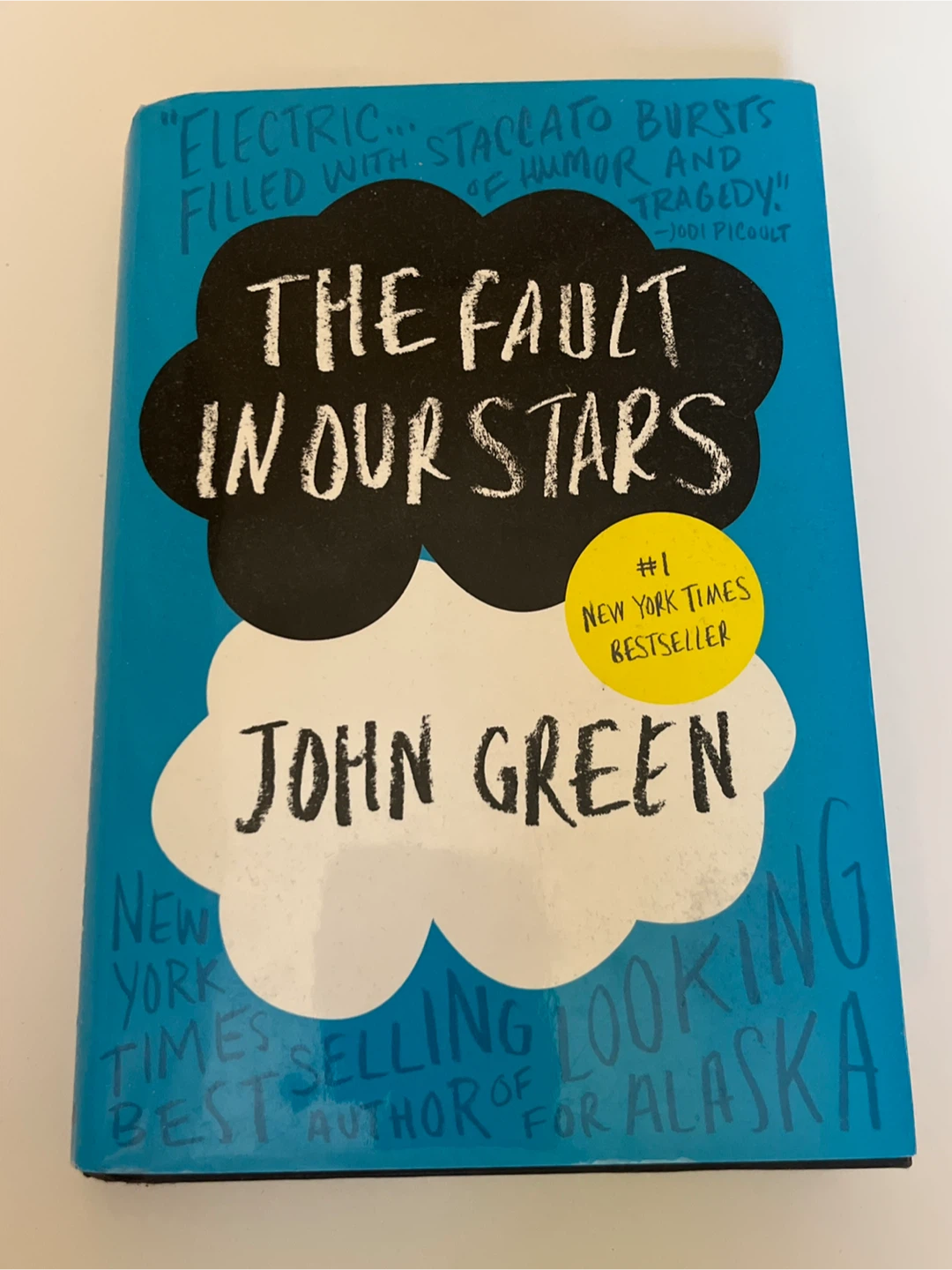 The Fault in Our Stars by John Green Hardcover Book