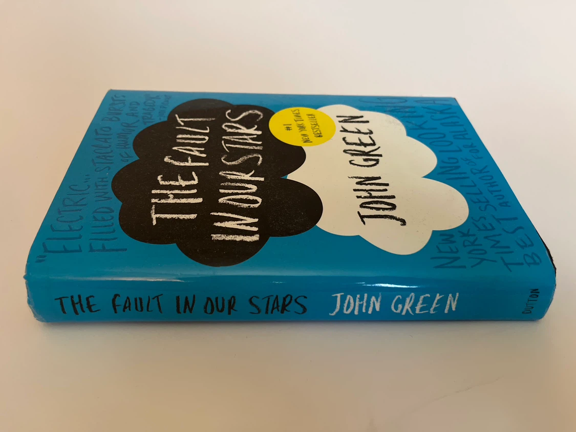 The Fault in Our Stars by John Green Hardcover Book - photo 2
