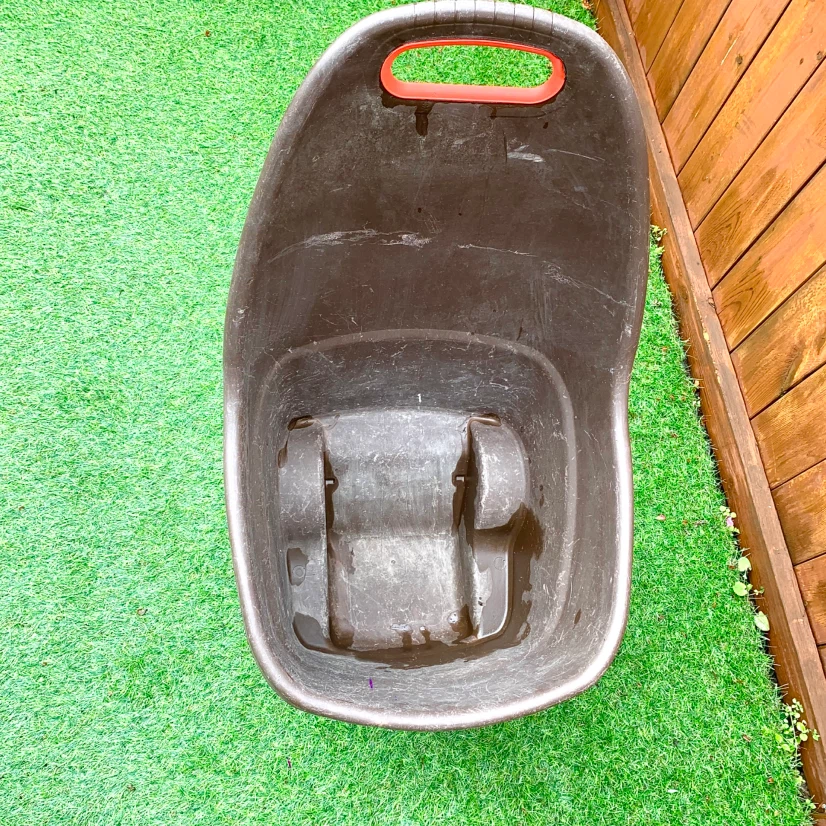 Garden Cart Wheelbarrow Yard Cart Rolling Lawn Outdoor Tool - photo 4