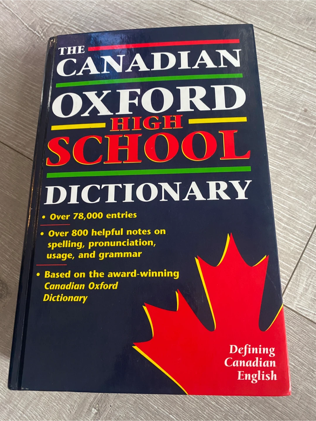 The Essential Dictionary for Canadian Students