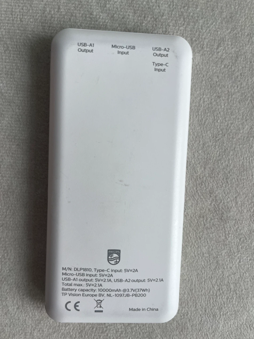 Philips 10000mAh Power Bank - photo 4