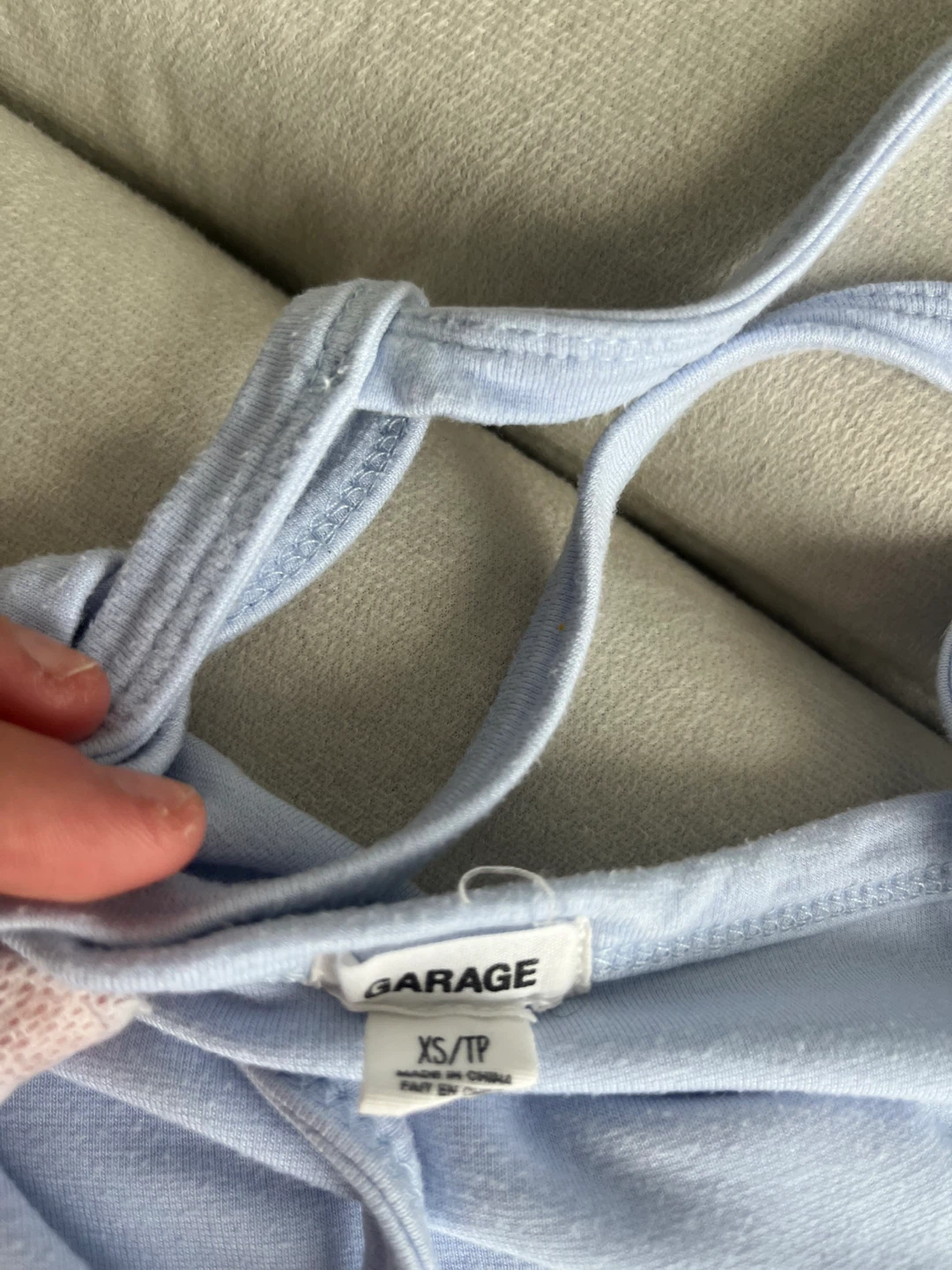 Garage Baby Blue Tank Top - photo 3