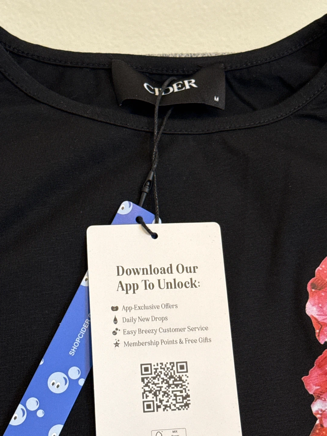 Cider Black Floral Tank Top - photo 2