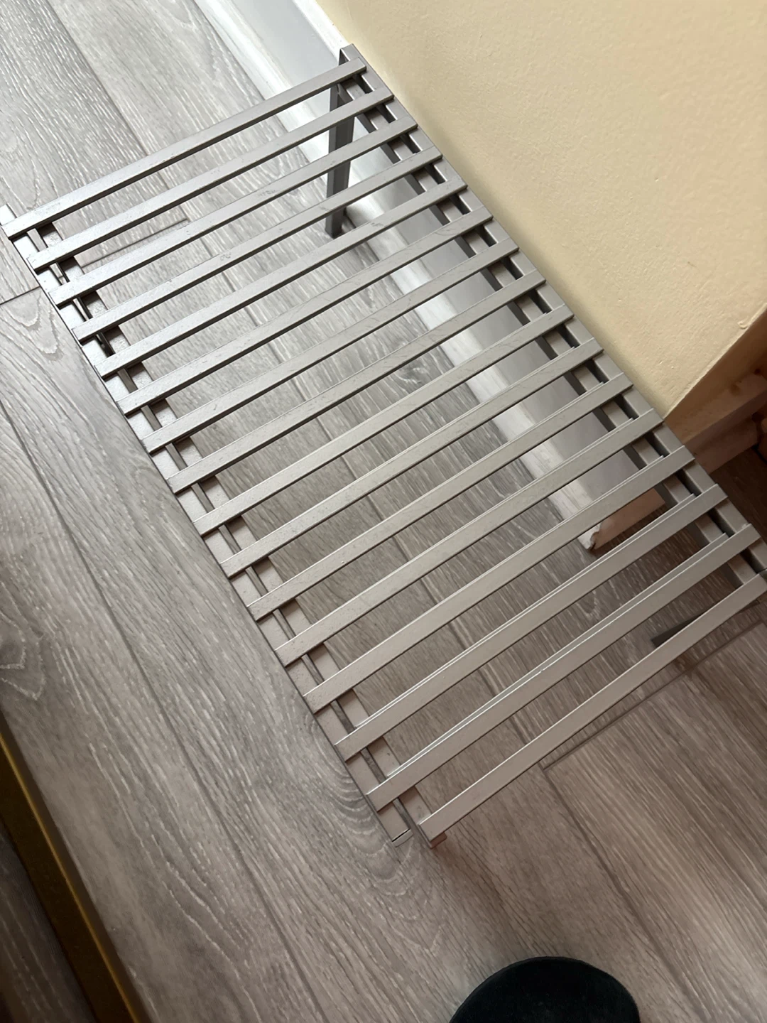Metal shelf adjustable chrome finish - photo 2