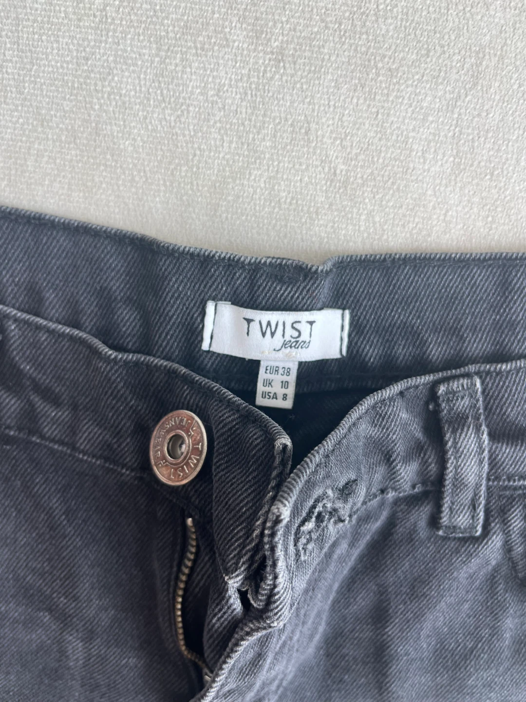 Twist Jeans Black Chain Detail Denim Shorts - photo 2