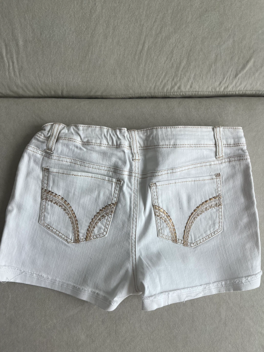 Cherokee White Denim Shorts XL 14/16 - photo 5