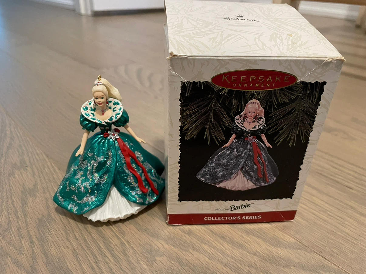 Hallmark Keepsake Barbie Holiday Ornament 1995