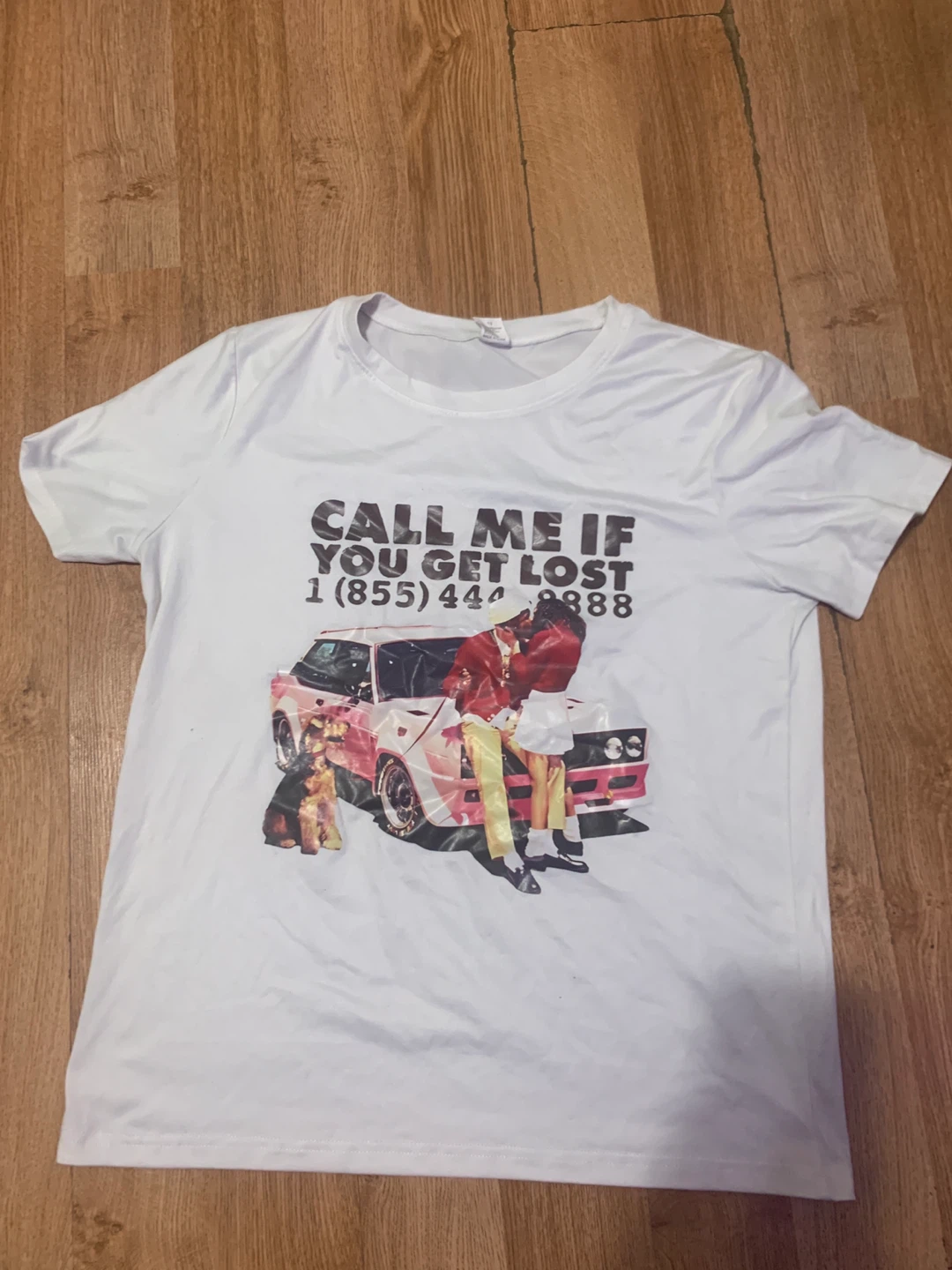 White Graphic T-Shirt