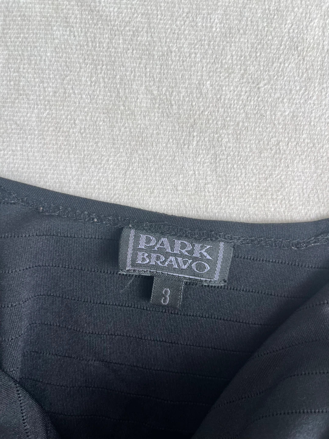Park Bravo Black Cowl Neck Tank Top Size 3 - photo 2