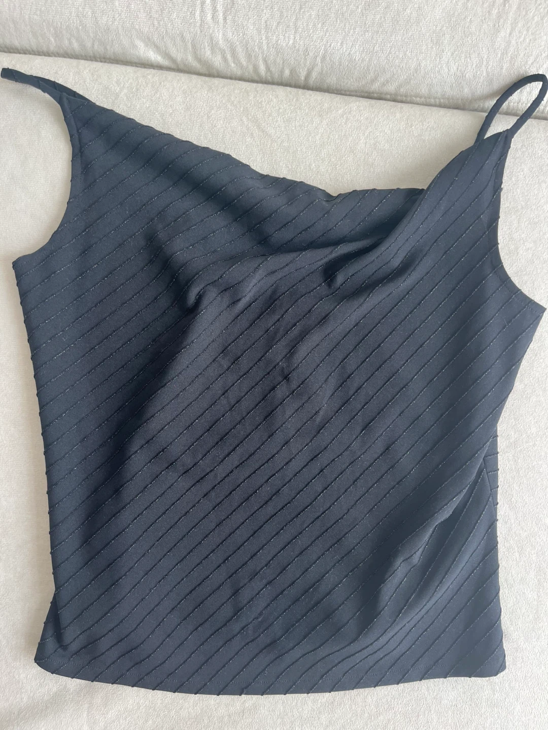 Park Bravo Black Cowl Neck Tank Top Size 3 - photo 3