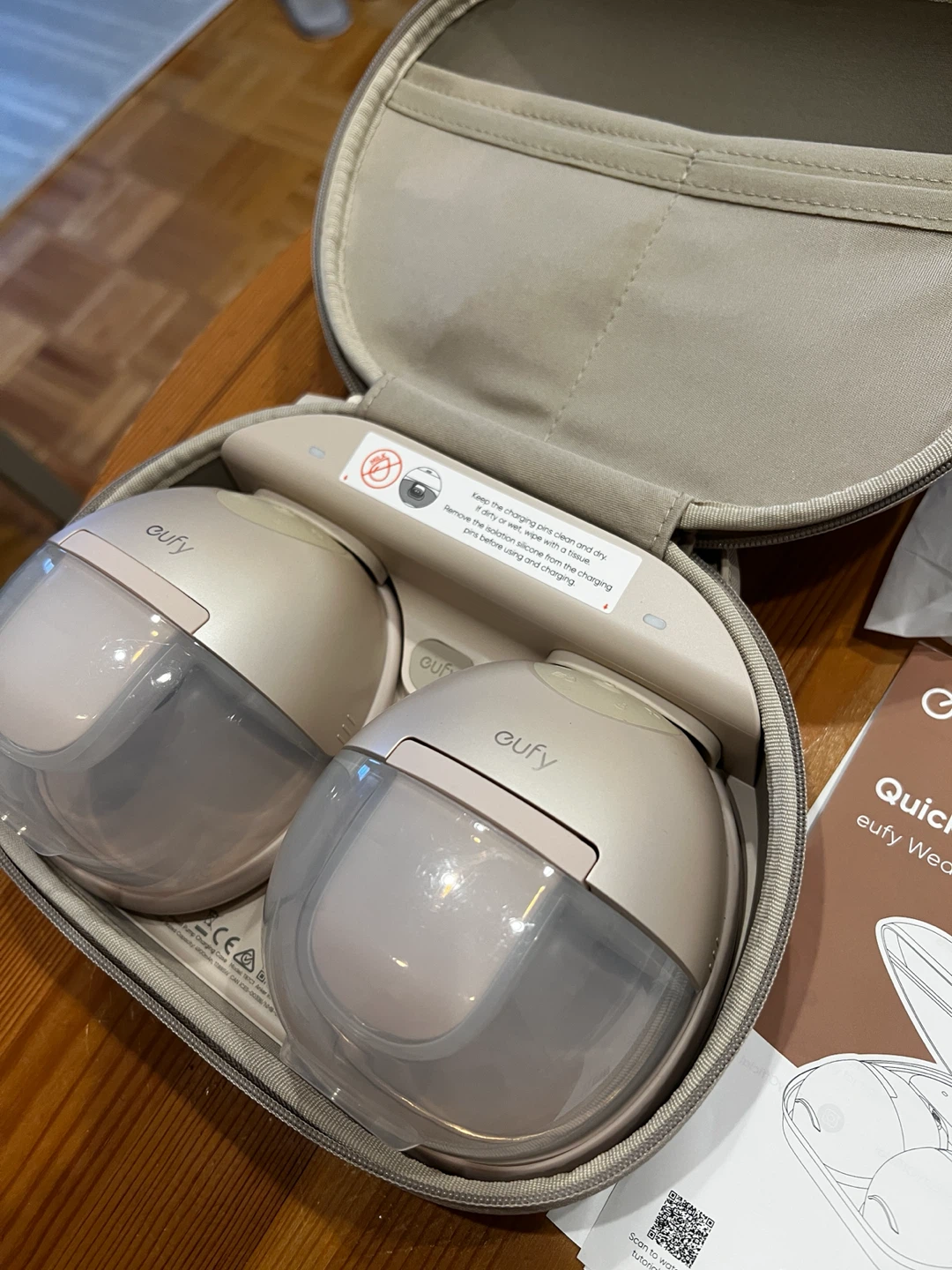 Eufy S1 Pro Wearable Breast Pump Bundle – Like New - photo 3
