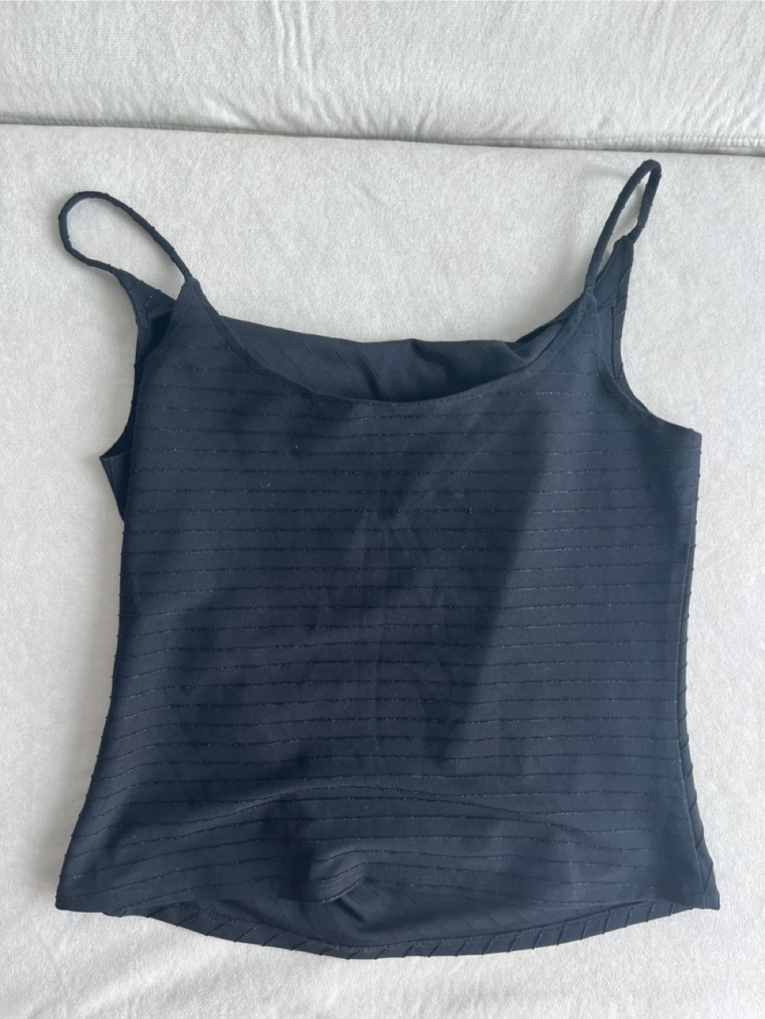 Park Bravo Black Cowl Neck Tank Top Size 3 - photo 4