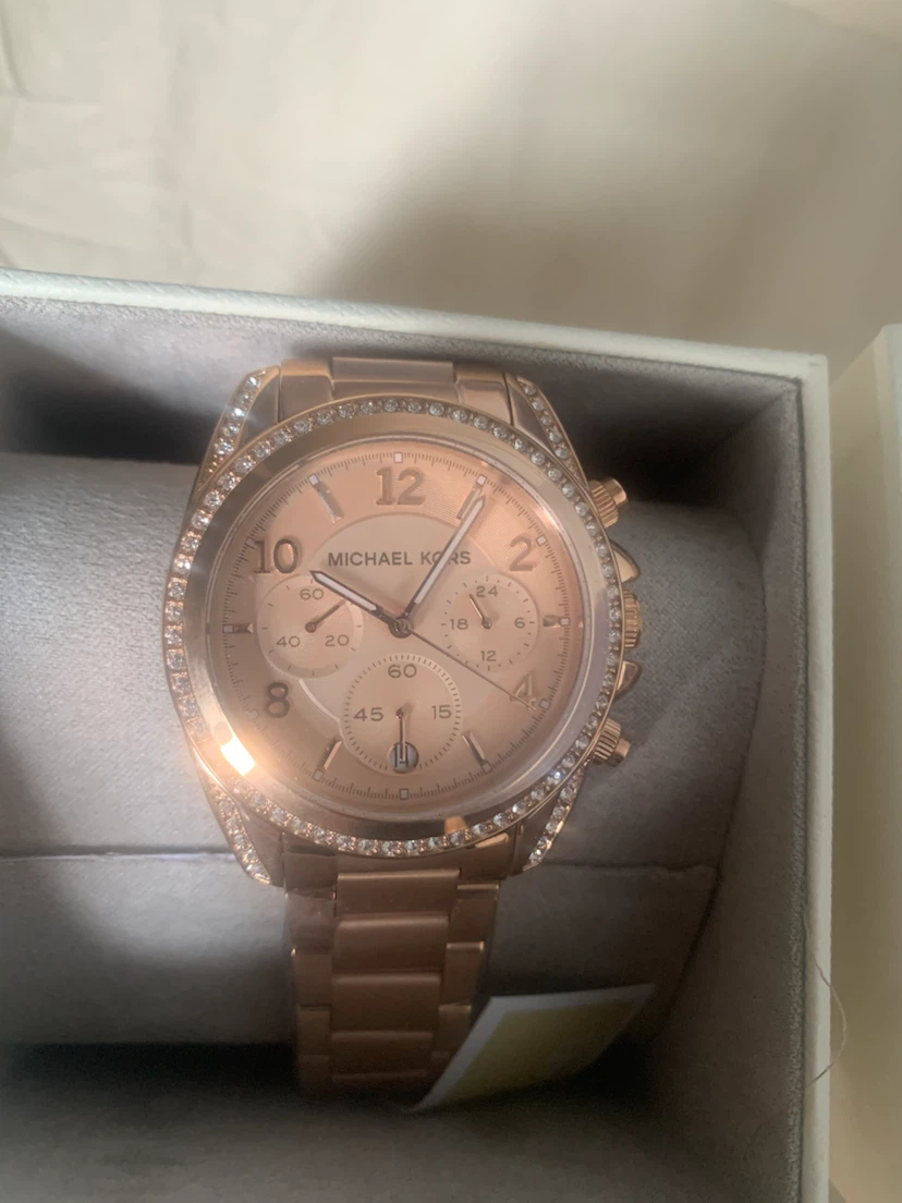 Michael Kors Rose Gold Chronograph Watch - photo 2