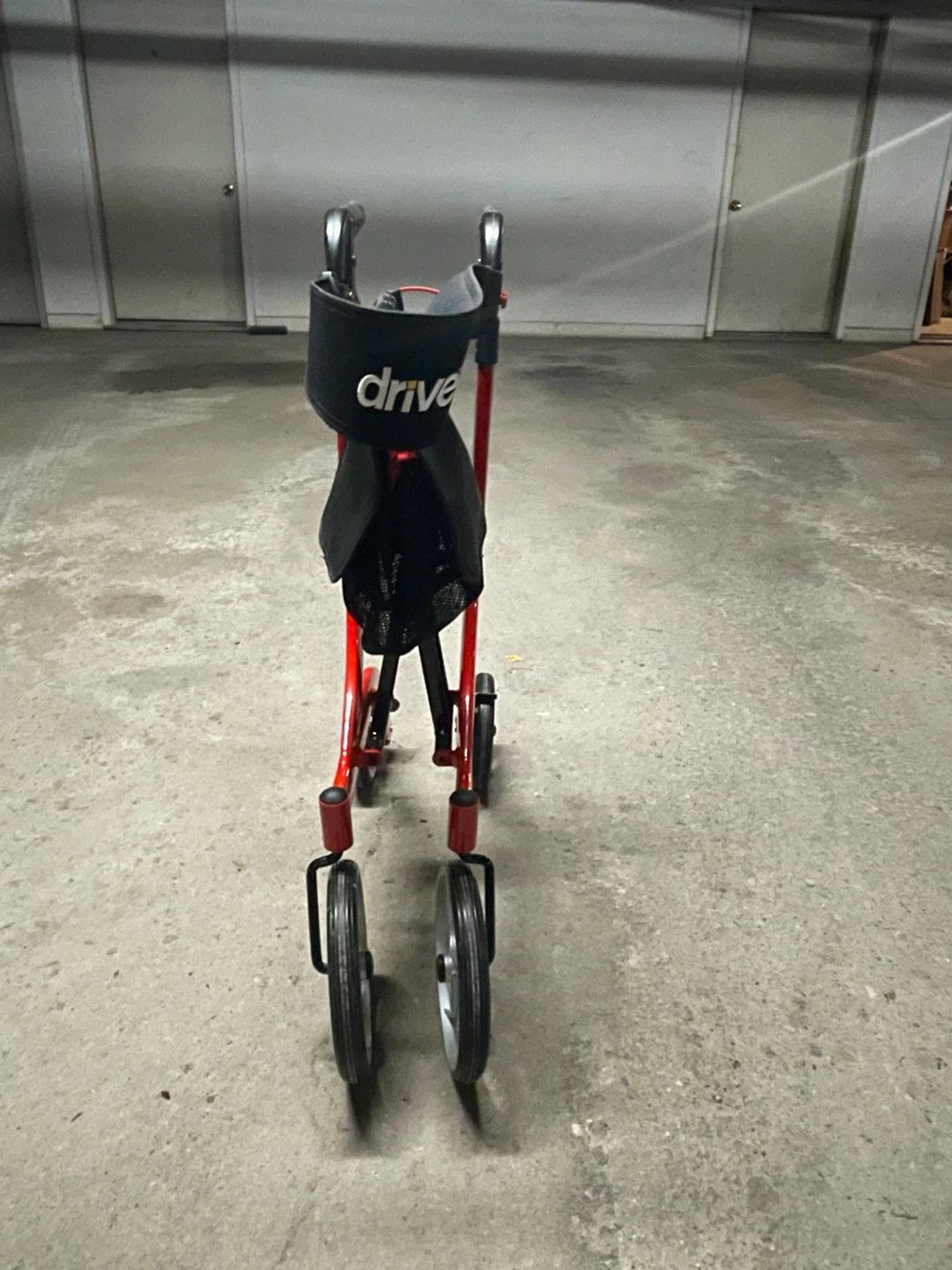 Drive Nitro Red Rollator Walker