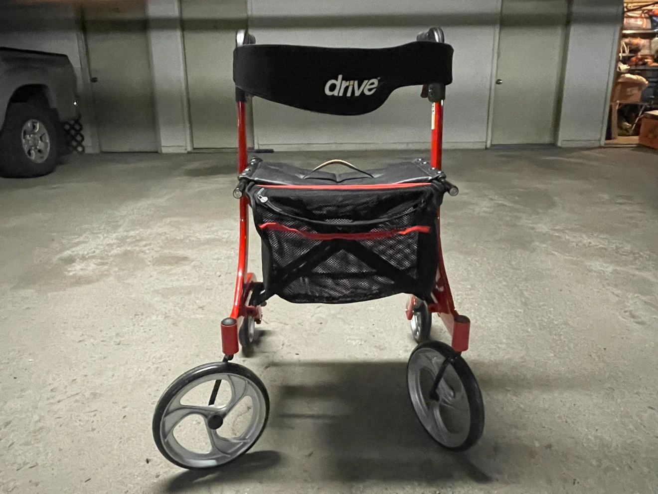 Drive Nitro Red Rollator Walker - photo 2