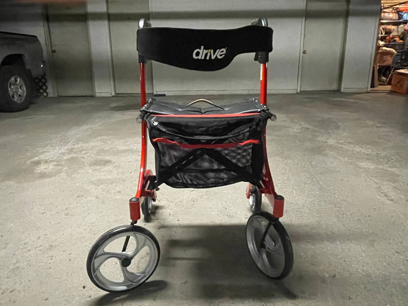 Drive Nitro Red Rollator Walker - photo 3