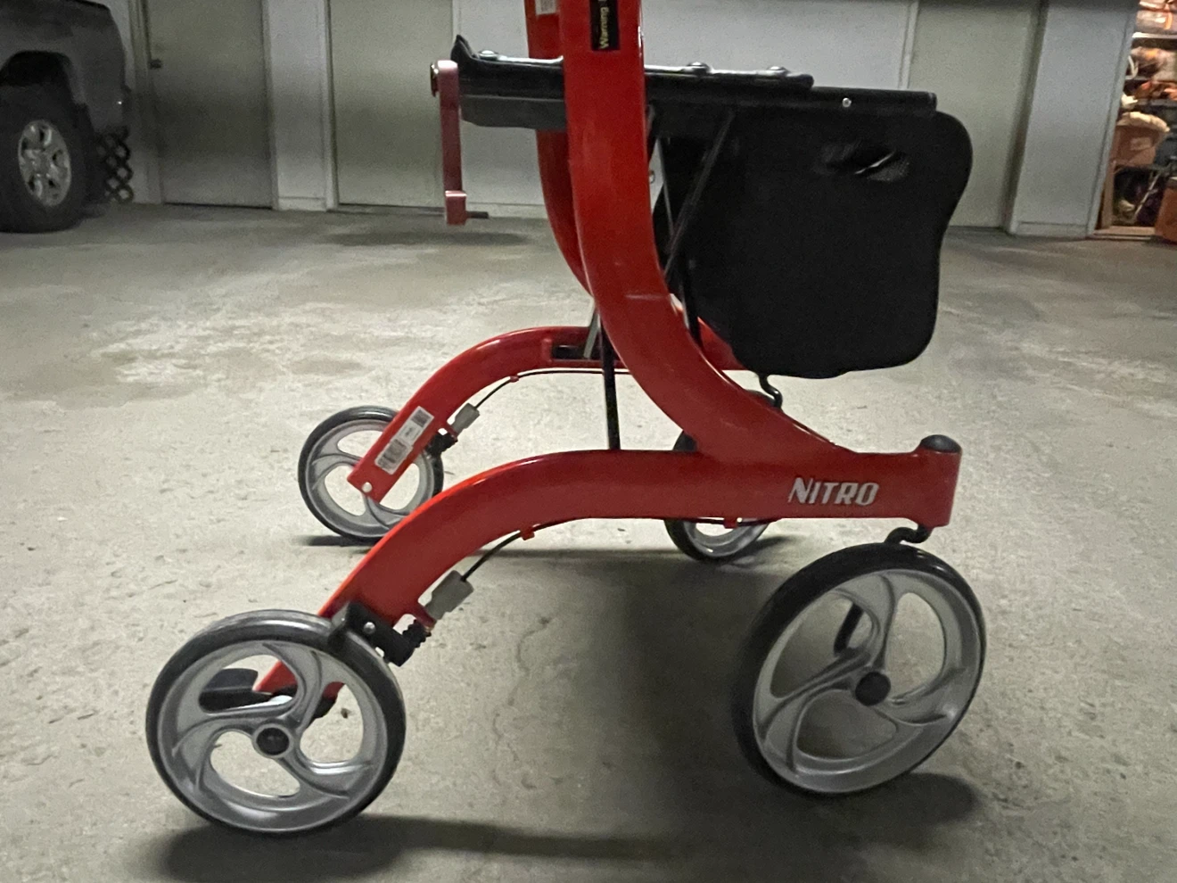 Drive Nitro Red Rollator Walker - photo 5