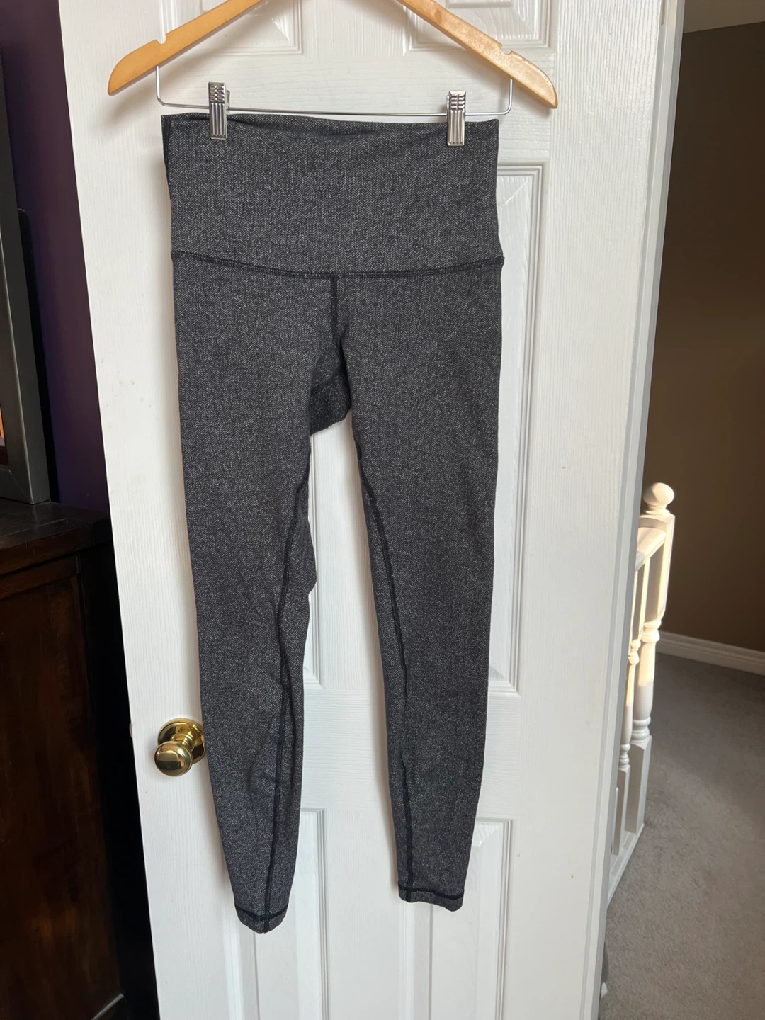 Lululemon Grey Leggings Size 8