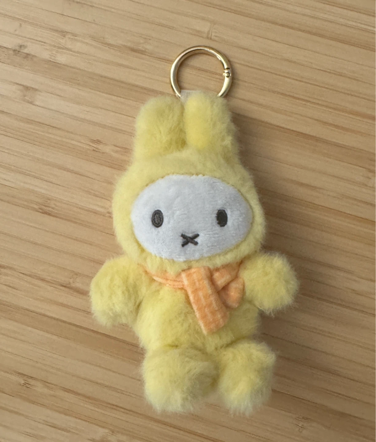 Miffy x Vipo Yellow Plush Keychain