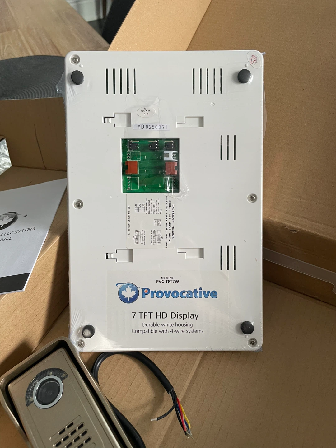 Provocative 7 TFT HD Display Video Intercom System - photo 4