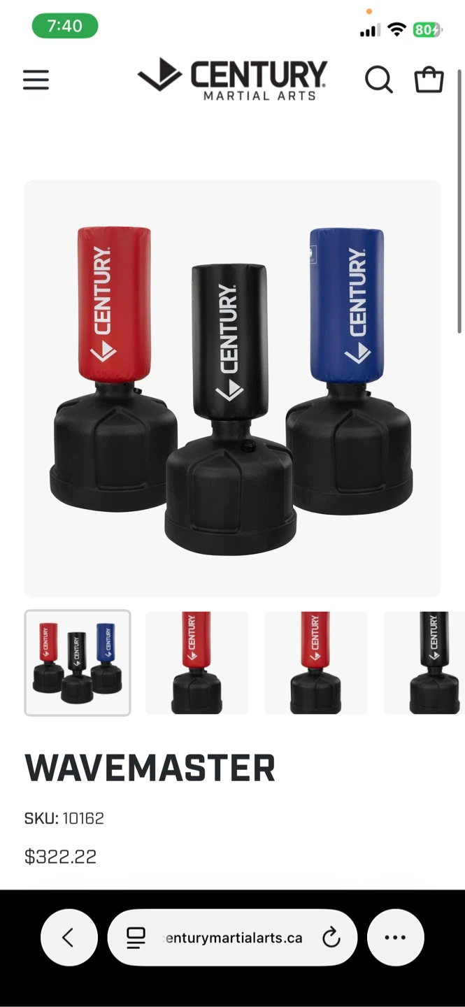 Century Wavemaster Punching Bag - photo 2