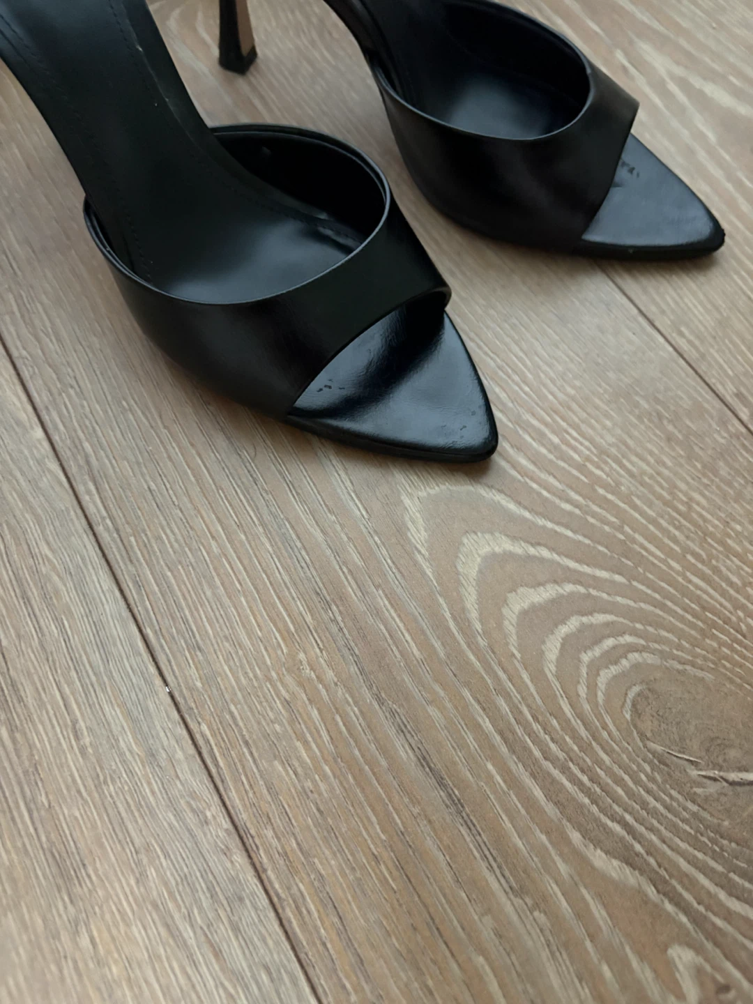 Mango black sandals - photo 3