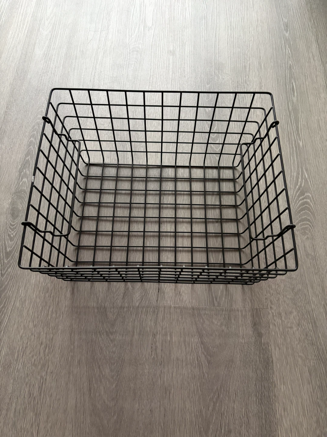 Black Wire Storage Basket - photo 3