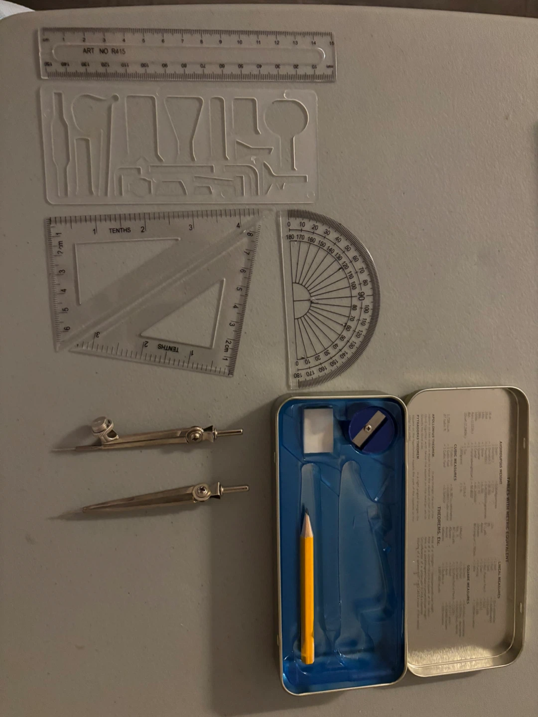 10 pcs Mathematical Set - photo 2