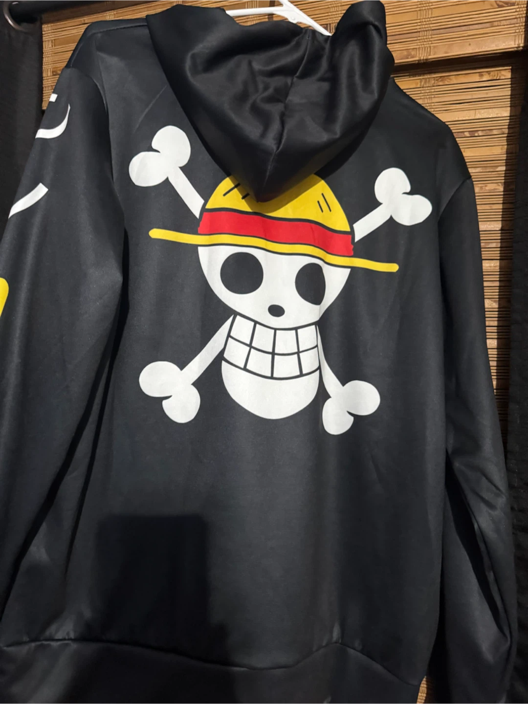 Black One Piece Luffy Hoodie - photo 5