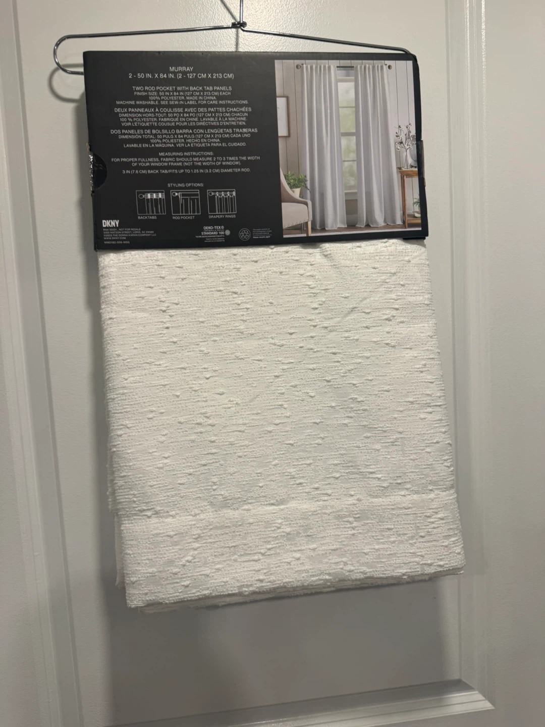DKNY  Rod  Curtains 50" x 84" - photo 5