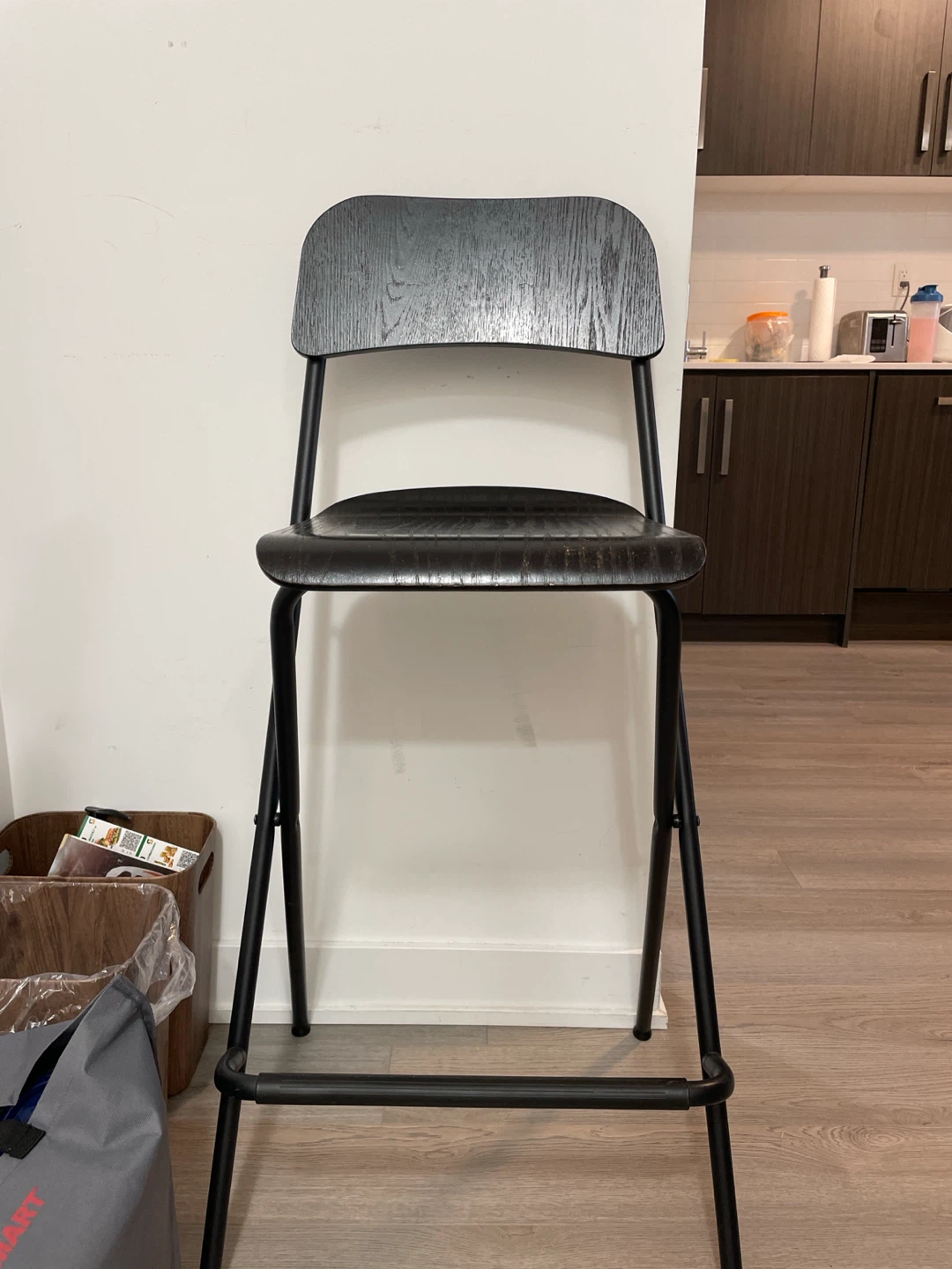 Black Bar Stool