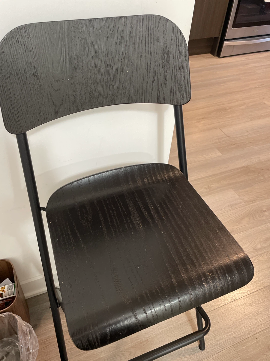 Black Bar Stool - photo 2