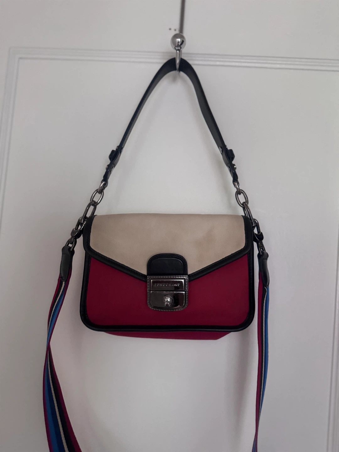 Longchamp Colour Block Shoulder Bag - photo 5