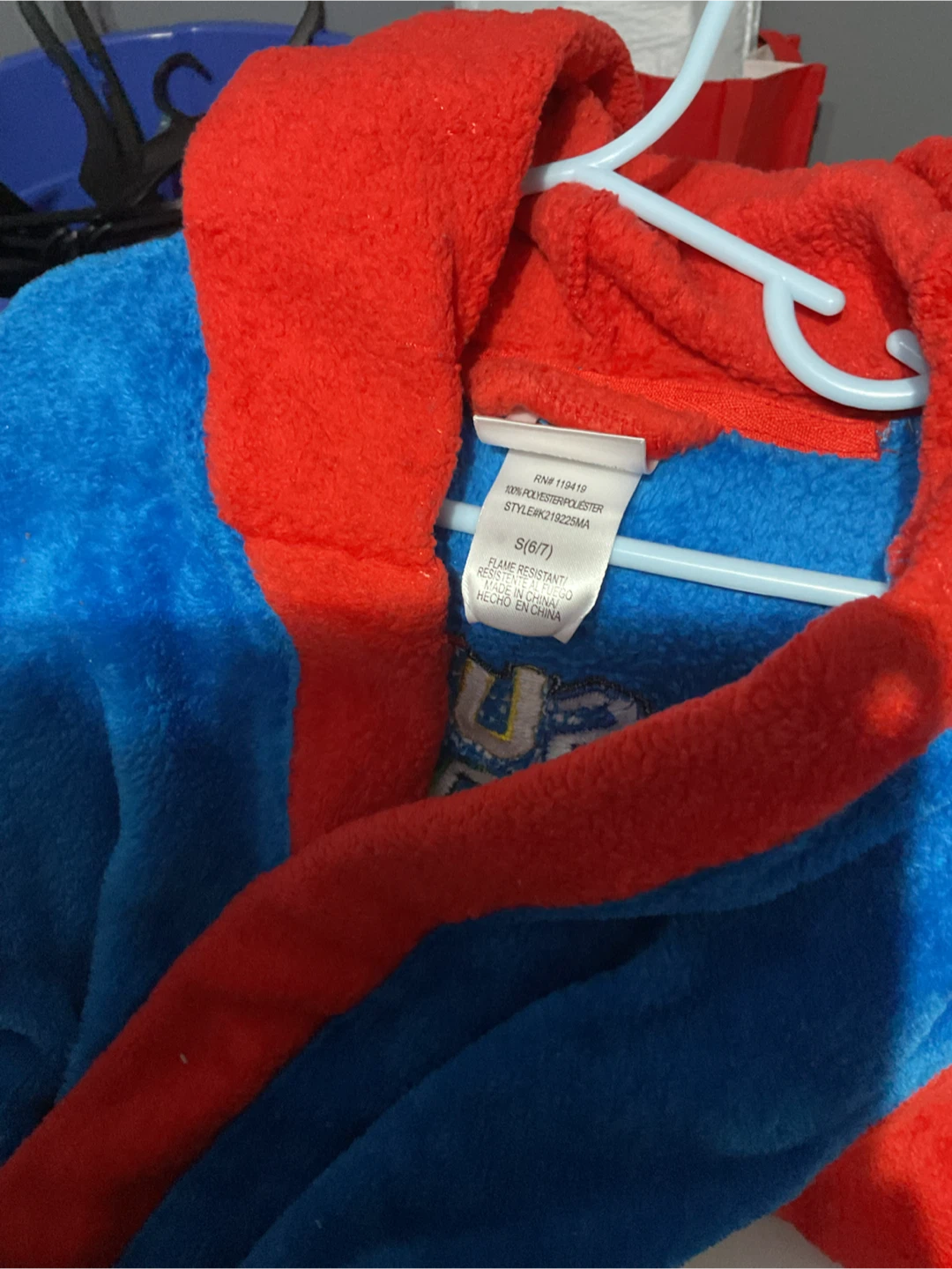 Super Mario Fleece Robe - photo 2