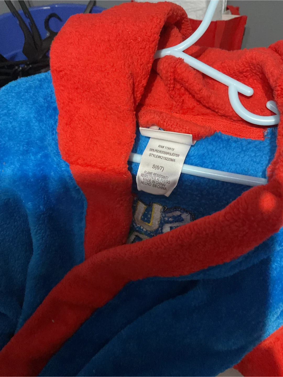 Super Mario Fleece Robe - photo 3