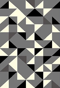 Geometric Pattern Area Rug 8x11