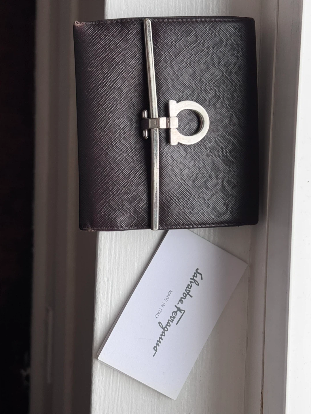 Salvatore Ferragamo Brown Leather Wallet